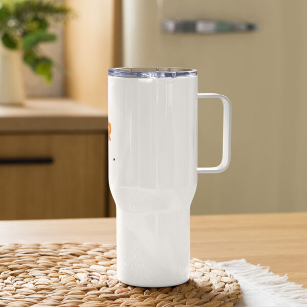 travel mug with a handle white 25 oz left 65e80aa542965